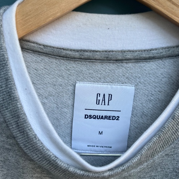 2018 Gap x Squared Grey Sweatshirt - Picture 8 of 11